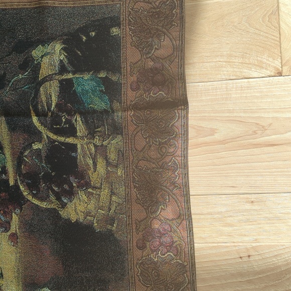 Old World Wine Tapestry - Picture 4 of 6